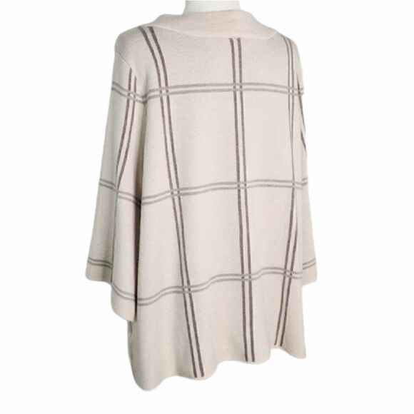 Apt. 9 Pullover Window Panel Wide Sleeve Sweater L - Picture 9 of 13